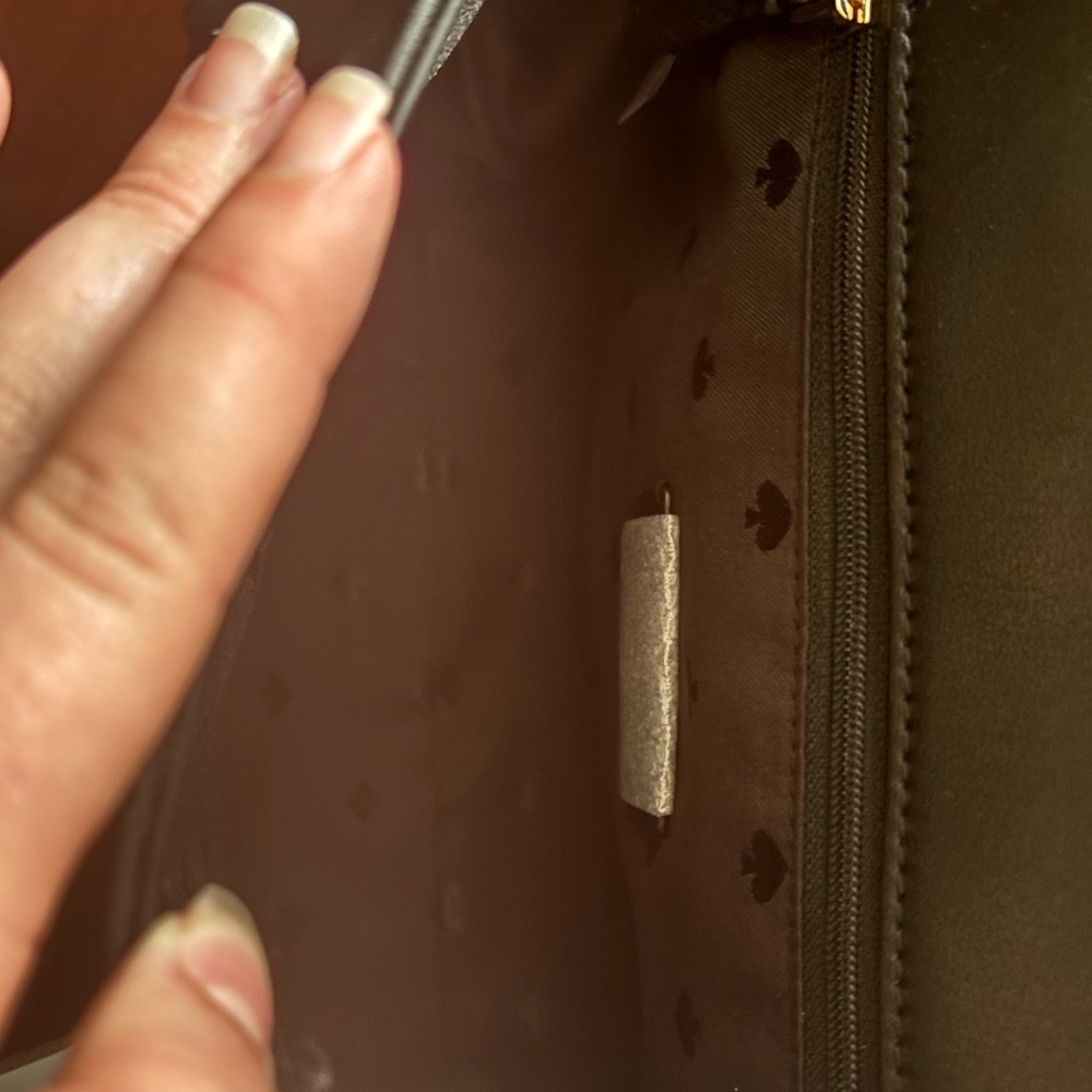 Kate Spade ♠️ Natalia Medium Flap Shoulder Bag in Black - Picture 5 of 5